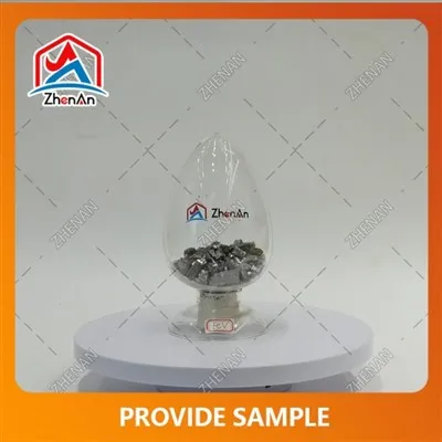 10 mm strieborná hrudka 50% ferovanadium